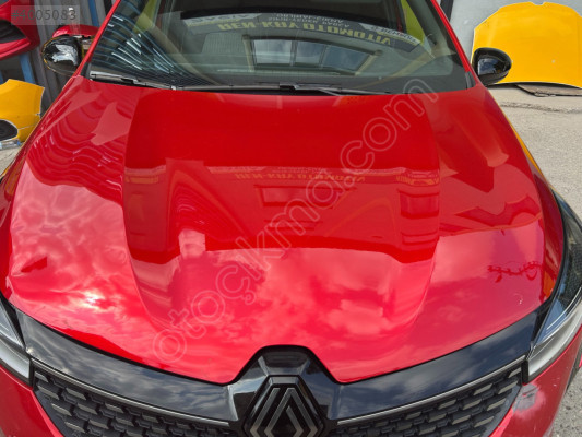 RENAULT CLİO 5 MOTOR KAPUTU KIRMIZI HATASIZ SÖKME RENKAY KOCAELİ