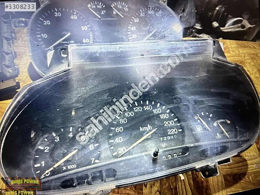 Ford escort kilometre saati gösterge paneli