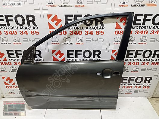 TOYOTA COROLLA ORJİNAL ÇIKMA SOL ÖN KAPI 02-07