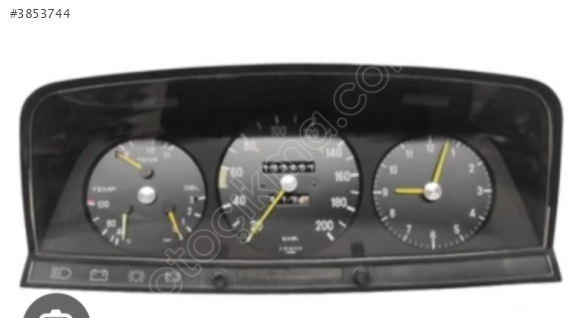MERCEDES-BENZ W123 KİLOMETRE SAATİ ORJİNAL ÇIKMA 87001050