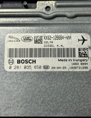 RANGE ROVER KK62-12B684-NAA 0281035850 EDC17CP55 ECU