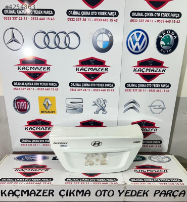 Hyundai accent Blue arka bagaj