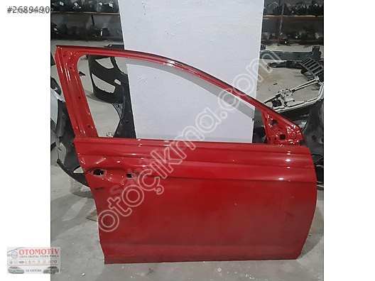 2018/2023 VW POLO KIRMIZI SAĞ ÖN KAPI ORJİNAL GÖÇÜKLÜK