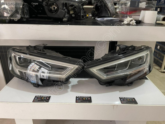 audi a3 sağ sol far matriz orjinal hatasız