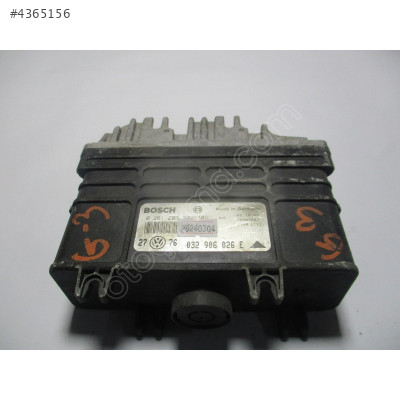 Volkswagen Golf 1.8 Motor Beyni 0261203304 032906026E