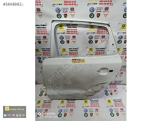 VOLKSWAGEN POLO 2010-2018 SOL ARKA KAPI 6R4833311