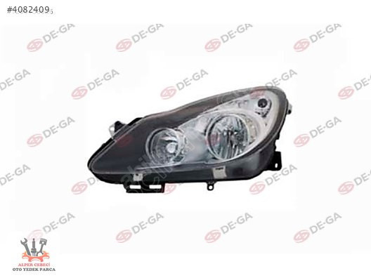 OPEL CORSA-D SOL FAR (KROM) 2006-2010