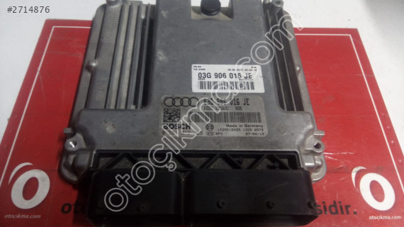 Audi A4 2.0 TDI Motor Beyni 03G906016JE - 0281012726