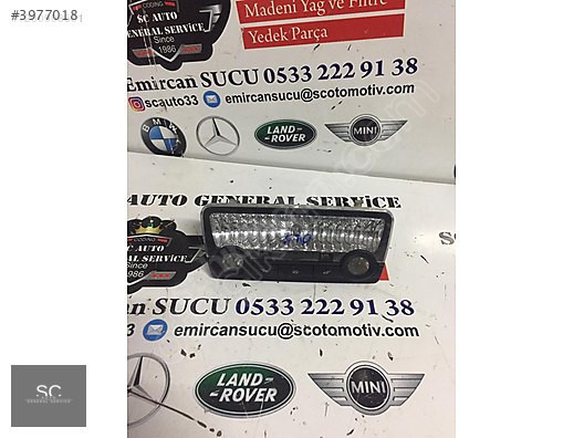 BMW 5 SERİSİ F10 İÇ TAVAN AYDINLATMASI