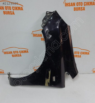 Opel Corsa D sol ön çamurluk siyah orijinal
