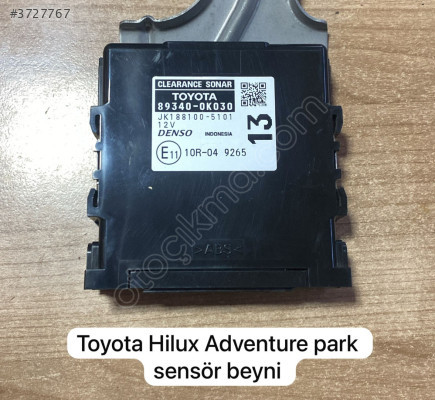 TOYOTA HİLUX ADVENTURE PARK SENSÖR BEYNİ
