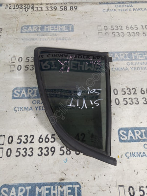 ÇIKMA SUZUKİ SWİFT SAĞ ARKA KELEBEK CAMI