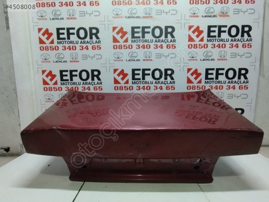TOYOTA COROLLA BAGAJ KAPAĞI ÇIKMA ORİJİNAL PARÇA