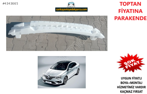 RENAULT MEGANE 4 2015 ARKA TAMPON KÖPÜĞÜ SIFIR 850900059R