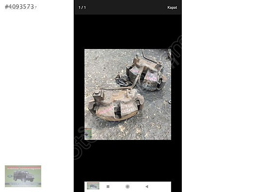 Jeep Cheeroke 4.7 Fren Kaliperi