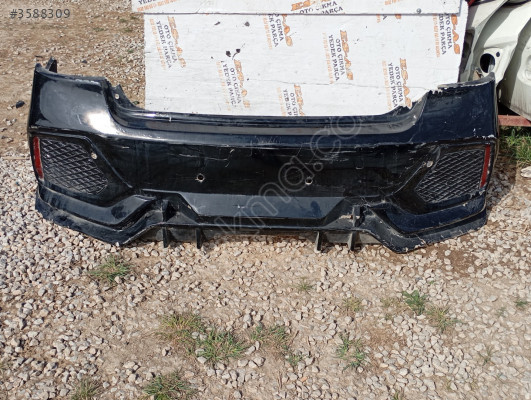 Honda Civic 2017-2021 çıkma arka tampon fiber body kit