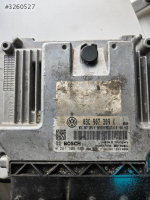 03C907309K 0261S06666 VAG GRUBU TSİ MOTOR BEYNİ
