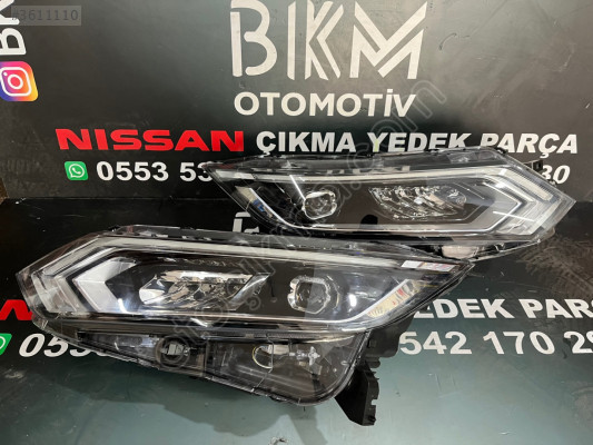 Nissan Qashqai J11 (2017-2021) Full Ledli Sağ Sol zenonlu far