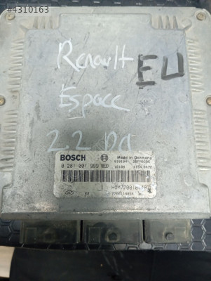 Renault Espace 2.2 DCI Motor Beyni 0281001999 HOM7700104407