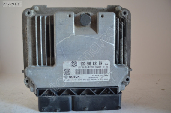 03G906021RH 03G906021AB 0281014136 MOTOR BEYNI SKODA OCTAVIA 1.9