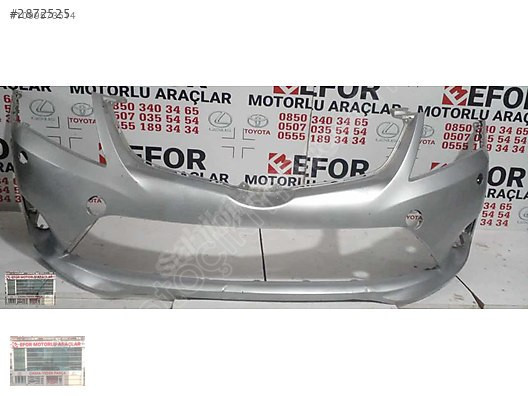 TOYOTA AVENSİS ÖN TAMPON ÇIKMA ORJİNAL YEDEK PARÇA 12-14 MODEL