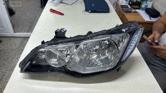 HONDA CİVİC FD6 SOL DÜZ FAR ORJİNAL SIFIR