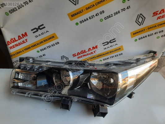 Corolla XI E160 E170 Orijinal Çıkma Sol Far 81170-02E71