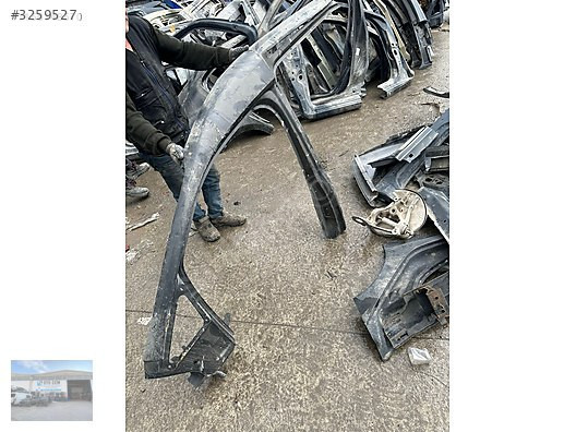 OTO CEMDEN ÇIKMA VOLKSWAGEN CADDY SOL ÖN DİREK SACI
