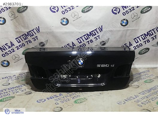 BMW 5 SERİSİ F10 KASA BAGAJ KAPAĞI DOLU ORJ SÖKME 7240552