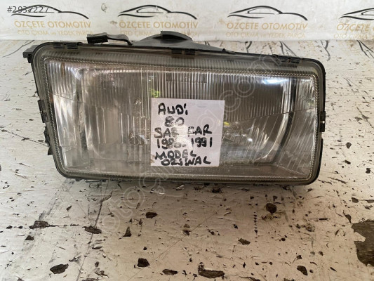 AUDİ 80 SAĞ FAR 1986-1991 MODEL ORJİNAL ÇIKMA TEMİZ