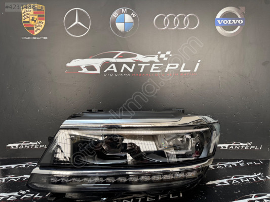 VOLKSWAGEN TİGUAN SOL FAR 2015-2020 MERCEKLİ ÇIKMA ORİJİNAL