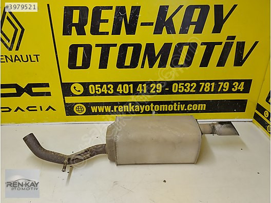 201007941R RENAULT CLİO 5 EGZOZ ÇIKMA ORJ RENKAY KOCAELİ