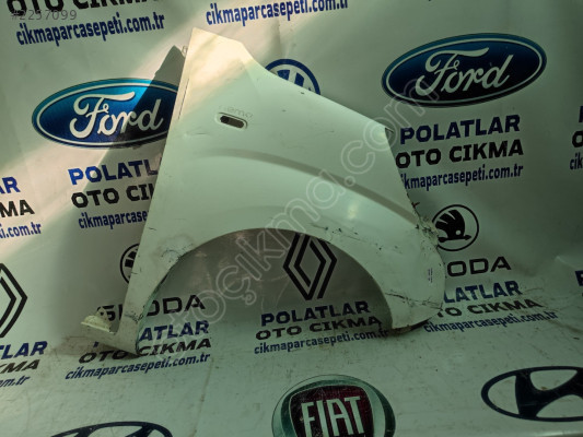 Citroen Nemo sağ ön çamurluk Orjinal beyaz