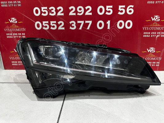 SKODA SUPERB MATRİ̇̇X LED CRYSTAL Lİ̇GHTİ̇NG SAĞ FAR 3V1941016D
