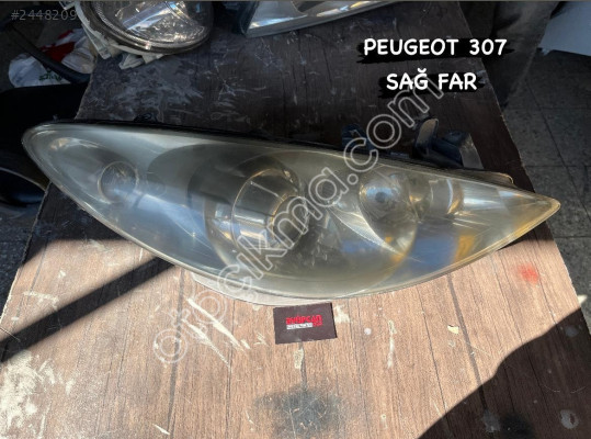 PEUGEOT 307 SAĞ ÖN FAR ORJINAL EYUPCAN OTO
