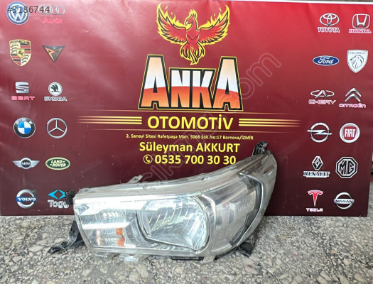 TOYOTA HİLUX ORJİNAL ÇIKMA SOL FAR