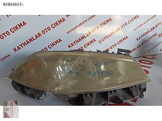 MEGANE 2 SAĞ FAR KAYHANLAR OTO ÇIKMA 505 217 1791