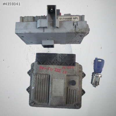 Punto 1.3 Multijet Motor Beyni Komple Seti