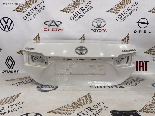 TOYOTA COROLLA BAGAJ KAPAĞI ORJİNAL ÇIKMA (2013-2016)