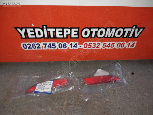 mazda 3 arka tampon reflektörü