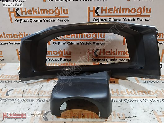VW TRANSPORTER T6-T7 CARAVELLE DİREKSİYON KOLONU KAPAĞI 7E0.858.