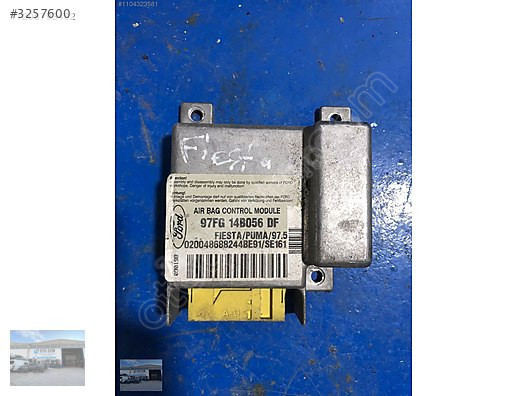 OTO CEMDEN ÇIKMA FORD FİESTA AİRBAG BEYNİ 97FG14B056 DF