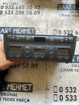 ÇIKMA AUDI A6 4B0 820 043 L 4B0820043L KLİMA KONTROL PANELİ