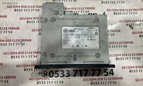8W2035043C AUDİ A4 RADYO MULTIMEDİA