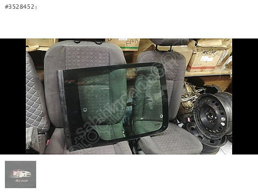 Peugeot Partner 2006 model sağ yan sürgülü kapı camı orjinal