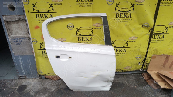 OPEL CORSA E SAĞ ARKA KAPI BEYAZ ÇIKMA ORJİNAL YEDEK PARÇA