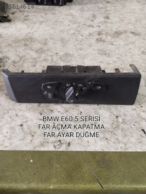 BMW E60 ORJİNAL FAR KONTROL DÜĞMELERİ