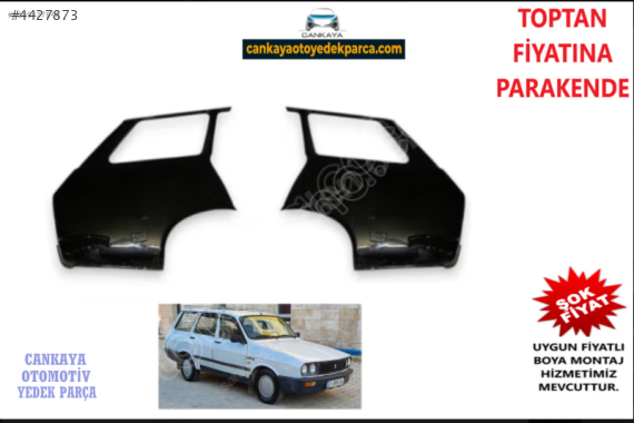 RENAULT 12 TOROS ARKA ÇAMURLUK SOL-SAĞ SIFIR ADET STEYŞIN