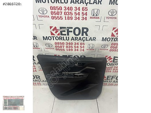 TOYOTA CHR SOL ÖN KAPI DÖŞEMESİ ÇIKMA ORJİNAL YEDEK PARÇA 16-23