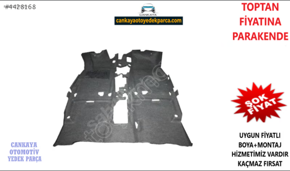 FİAT LİNEA TABAN HALISI SIFIR ALTI KAUCUK SU GECIRMEZ 735488746